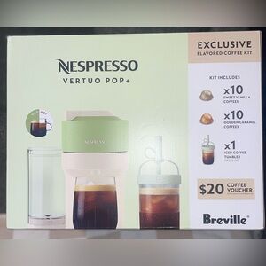Nespresso Vertuo Pop+ Coffee Set in Light Green